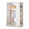 Multi-layer Wardrobe Storage Rack Dustproof Wardrobe Household Bedroom Simple Assembly Storage Cabinet Sundries Organizing Shelf