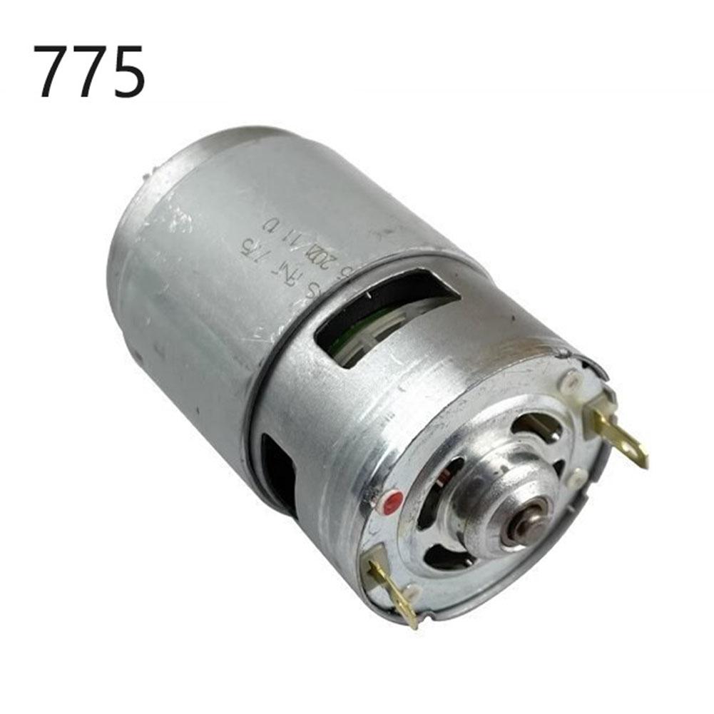 Aksesuar Parça 18V 775 Motor 18V Motor Kompakt Boyut Yüksek Kaliteli Malzemeler 18V Voltaj 1 Adet Miktar Kendin Yap Projeleri İçin