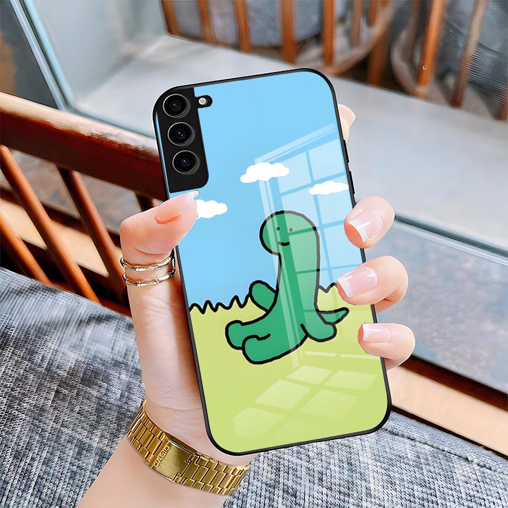 

Мультяшный чехол Joguman Studio для телефона Samsung S26 S25 Plus S20 S20 Plus S22 Ultra S23 FE S21 Plus S21 Ultra Стеклянная крышка Samsung S21 FE
