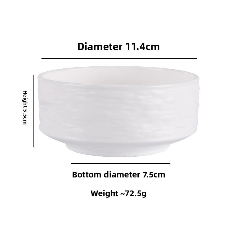 

Rock Pattern Plastic Rice Bowls, Student Dormitory Rice Bowls, Rice Bowls and Bowls for Noodles, Commercial Seasoning Bowls, Large Salad Plates Bowl белый