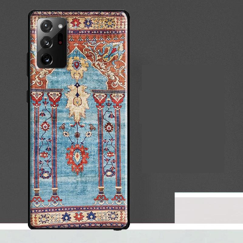 

Persian Carpet Floral Pattern Case For Samsung Galaxy S25 Ultra S23 S22 S21 S24 Ultra S9 S10 S20 Plus S24 FE Phone Cover Galaxy S25Ultra