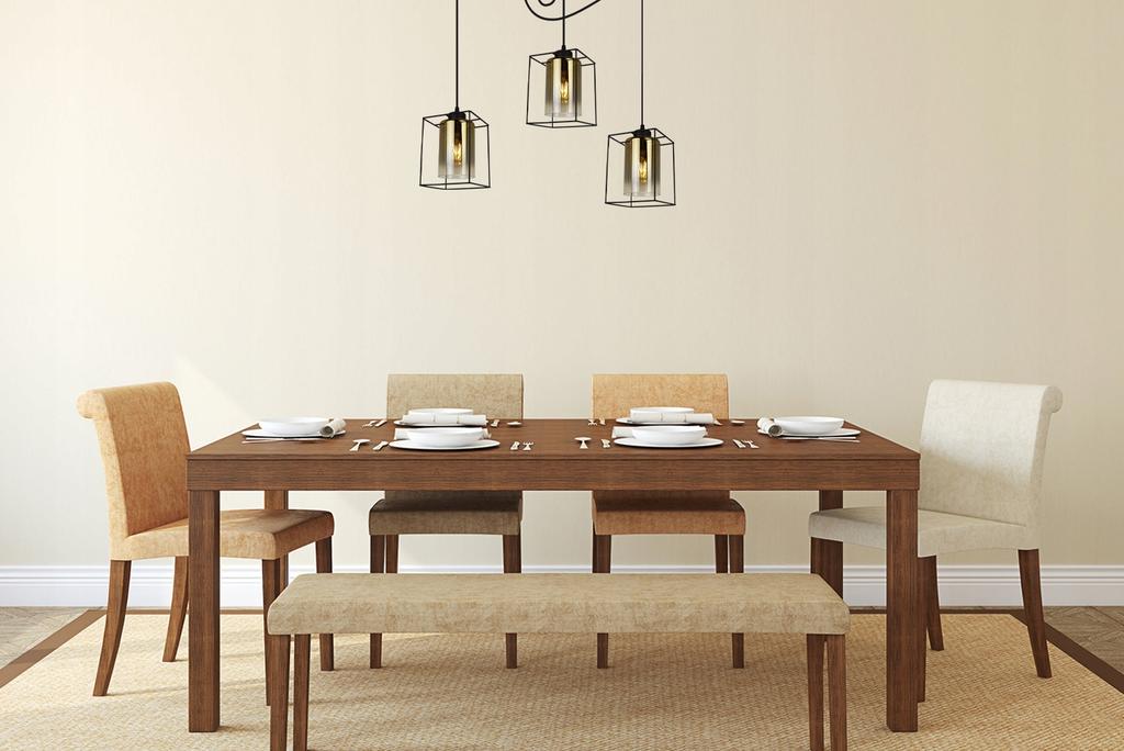 MODERN ELEGANT GLASS HANGING LAMP