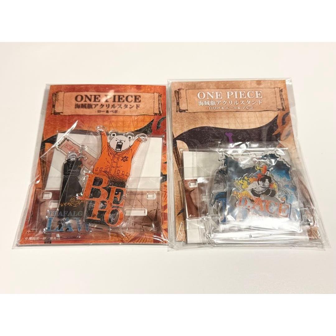 Used ONE PIECE pirate flag acrylic stand bulk sale