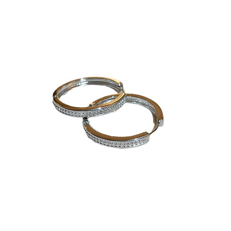 Minimalist Style Unique Temperament Earrings, Trendy Fashion Exaggerated Earrings, Dongdaemun Circle Light Luxury Earrings
