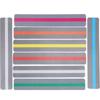 8Pcs Reading Strips Guided Highlight Colored Overlays Bookmark Plastic Tool Small