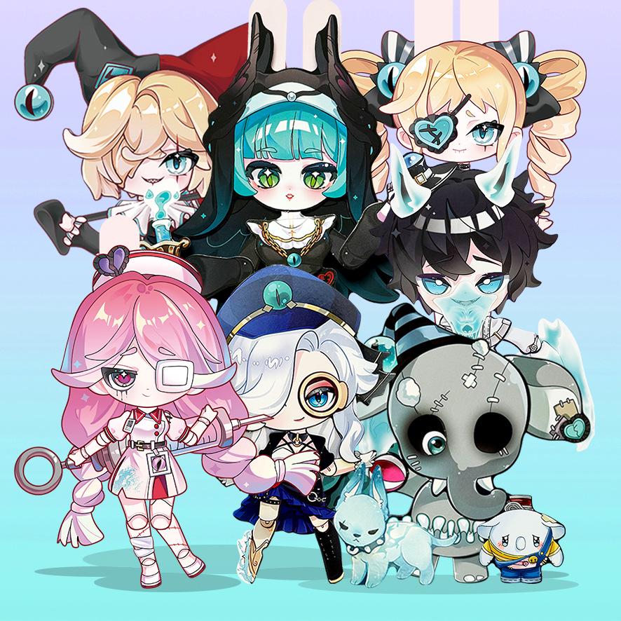 Escape the Frightful Night Haisai: Heartless Nurse Movable Paper Doll [Assembly Tools Included] - New 7 Great Pursuers Series.