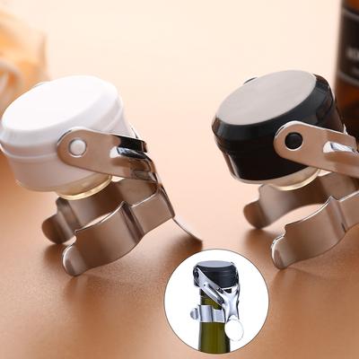 1pz Tappo Champagne Sigillante per Bottiglie di Champagne Cava Prosecco Vino Spumante con Pompa a Pressione Integrata