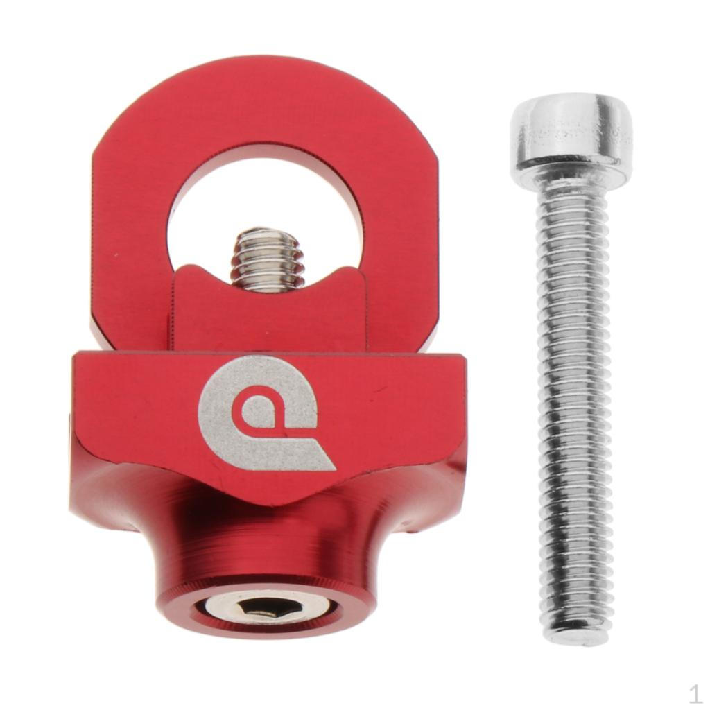 

Натяжитель велосипедной цепи буксиры BMX 14-дюймовый фиксатор ограничителя прыжка красный