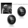 5/6-växlad växelspaksbricka Emblem Lock Knopplock Byte till multivan T5 Transporter 2003-2010
