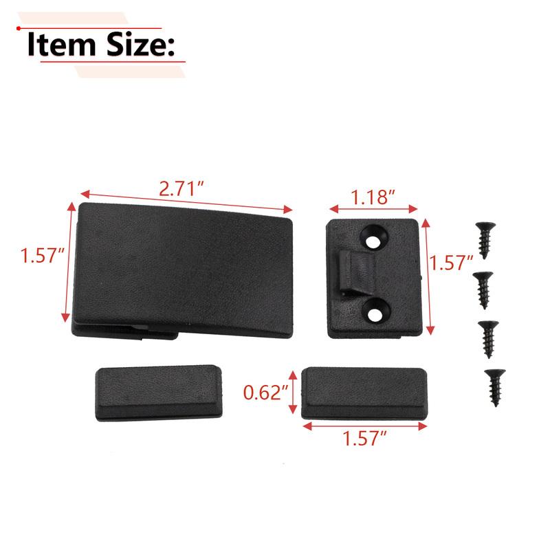 Rear Sliding Window Latch Lock for Nissan 720 1984-1986 and Nissan D21 Hardbody 1986-1994