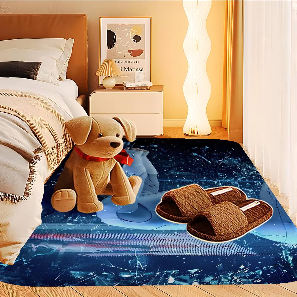 Ghost In The Shell Anime Entrance Door Mat Washable Non-Slip Living Room Sofa Chairs Area Mat Kitchen Welcome Doormat
