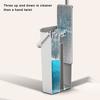 Flat Squeeze Mop Bucket Set with Long Handle 360-Degree Rotation Dry Wet Use Tile Floor Cleaning Mop with Wringer Kit