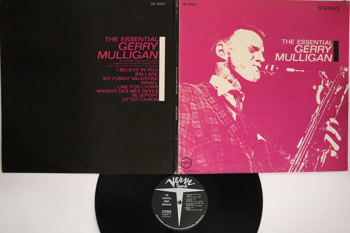 LP Record GERRY MULLIGAN  Essential Gerry Mulligan V68567 VERVE 1963 US Jazz Used