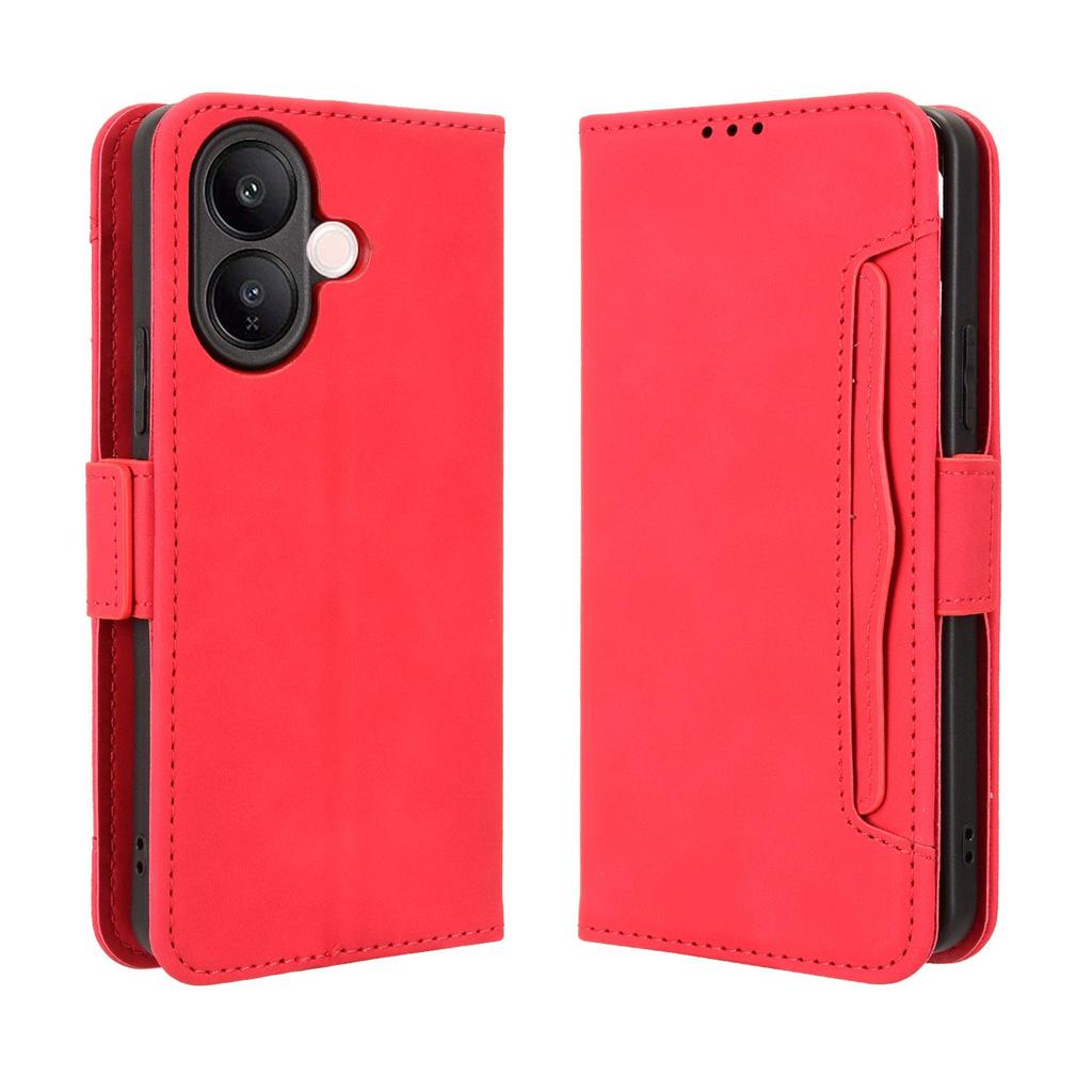 Flip Cover für Vivo V60 Lite PU-Leder Handyhülle Ganzkörperschutz [RFID-Blockierung] Schutzhüllen