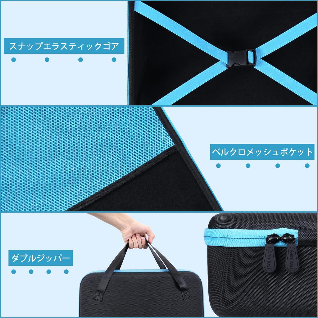 Aenllosi Aufbewahrungskoffer Kompatibel mit Makita Akku-Luftpumpe MP181DZ/MP001GZ (Nur Fall)