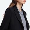 Langzi Women's Straight-Fit Commuter Blazer