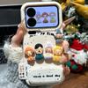 Three-dimensional fun doll leather pattern is suitable for Apple 11promax mobile phone case iPhone11 anti-drop sheath 11.