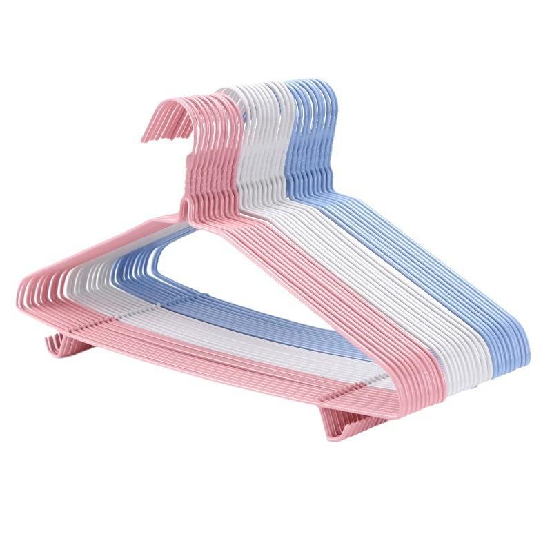 

Perchas antideslizantes de metal para ropa, juego de 10 unidades, diseño resistente y duradero