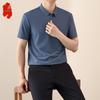 Men's Ice Silk Short Sleeve Polo Shirt