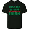 Kiss Me Im Pretending To Be Irish Unisexs Light Cotton TShirt
