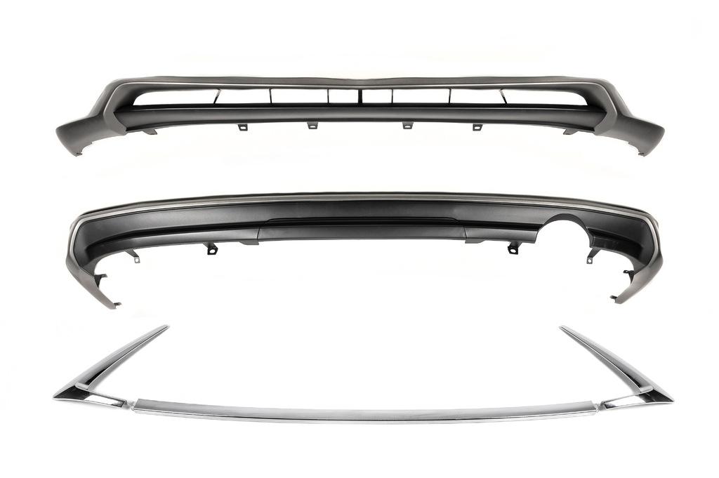 Front and Back Pads (2013-2023, 2 Pcs) for Lexus GX460