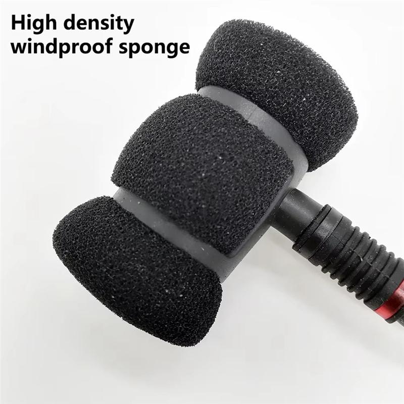 ABUO-Shock Mount Holder Universal Stand Clip For Condenser Microphone-Designed For Saxophone Clarinet Wind Instrument