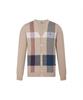 Daks Shirts Wool Blend Big Check Cardigan_Dmp1Swcd201I1