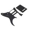 Black Color Electric Guitar Pickguard PVC Guitar Scratch Plate  For Electric Guitar