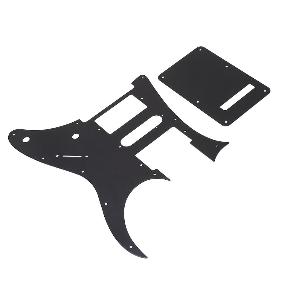 Black Color Electric Guitar Pickguard PVC Guitar Scratch Plate For Electric Guitar