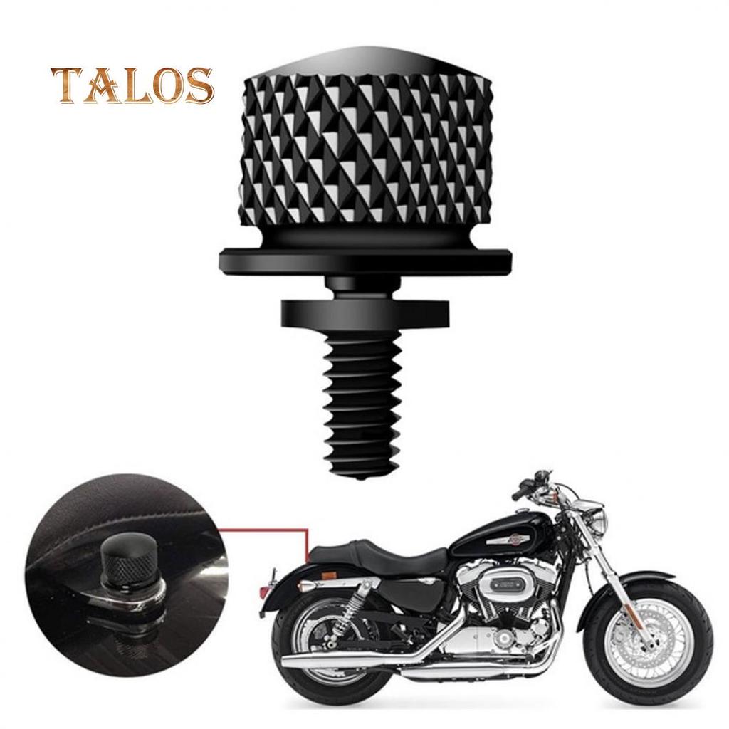 TA Aluminium Sitz Bolzen Kotflügel Schrauben Halterung Knopf Abdeckung Kappe für Harley
