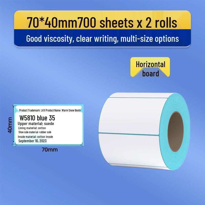 Durable Self-Adhesive Thermal Barcode Label Paper