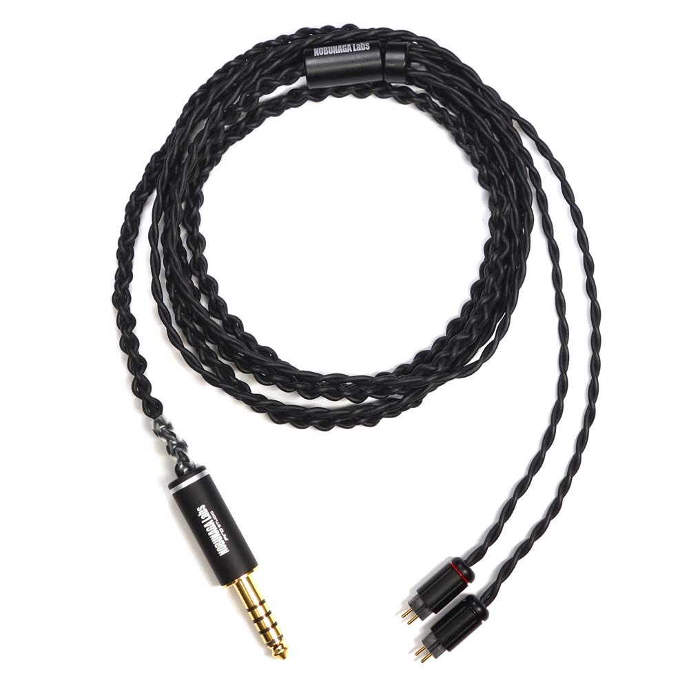 NOBUNAGA Labs Replacement Cable CASSINI (Cassini) [4.4mm 5-pole balanced / Custom IEM 2-pin] NLA-CSN