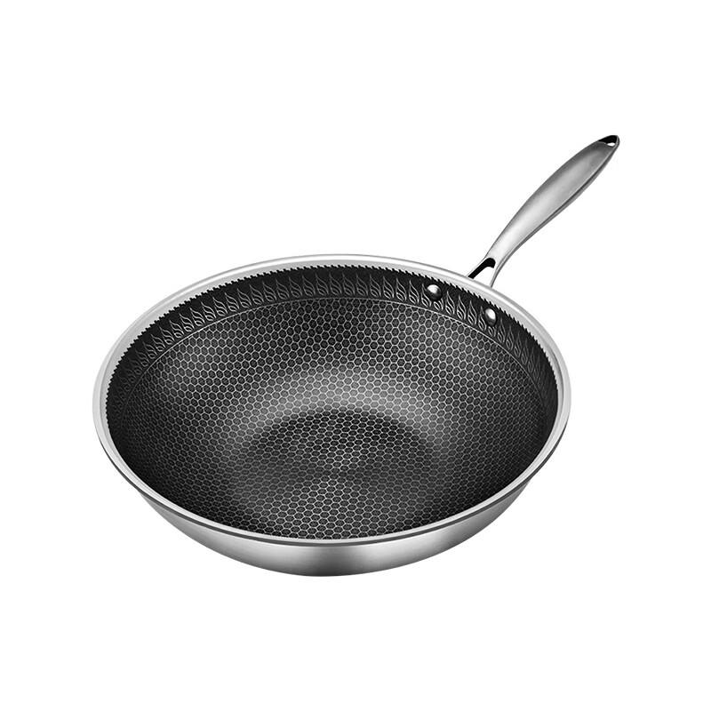 Wutuo 3-Layer Stainless Steel Non-Stick Frying Pan