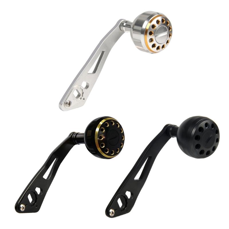 Single Fishing Reel Handle Metal Fishing Spinning Reel Rocker Replacement Fishing Tackle Tools for Low Profile Reel