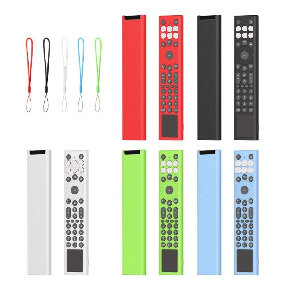 with Lanyard Protective Case Silicone Remote Control Sleeve for Hisense ERF6A66 Accessories