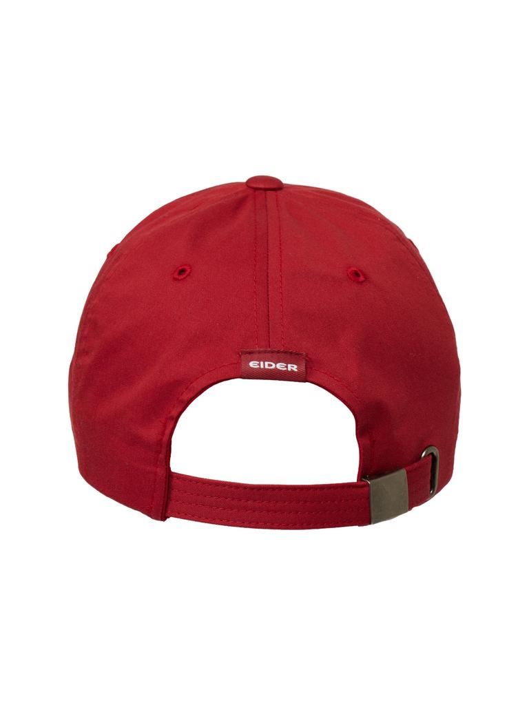 EIDER Essential Logo Ball Cap_Dark Red