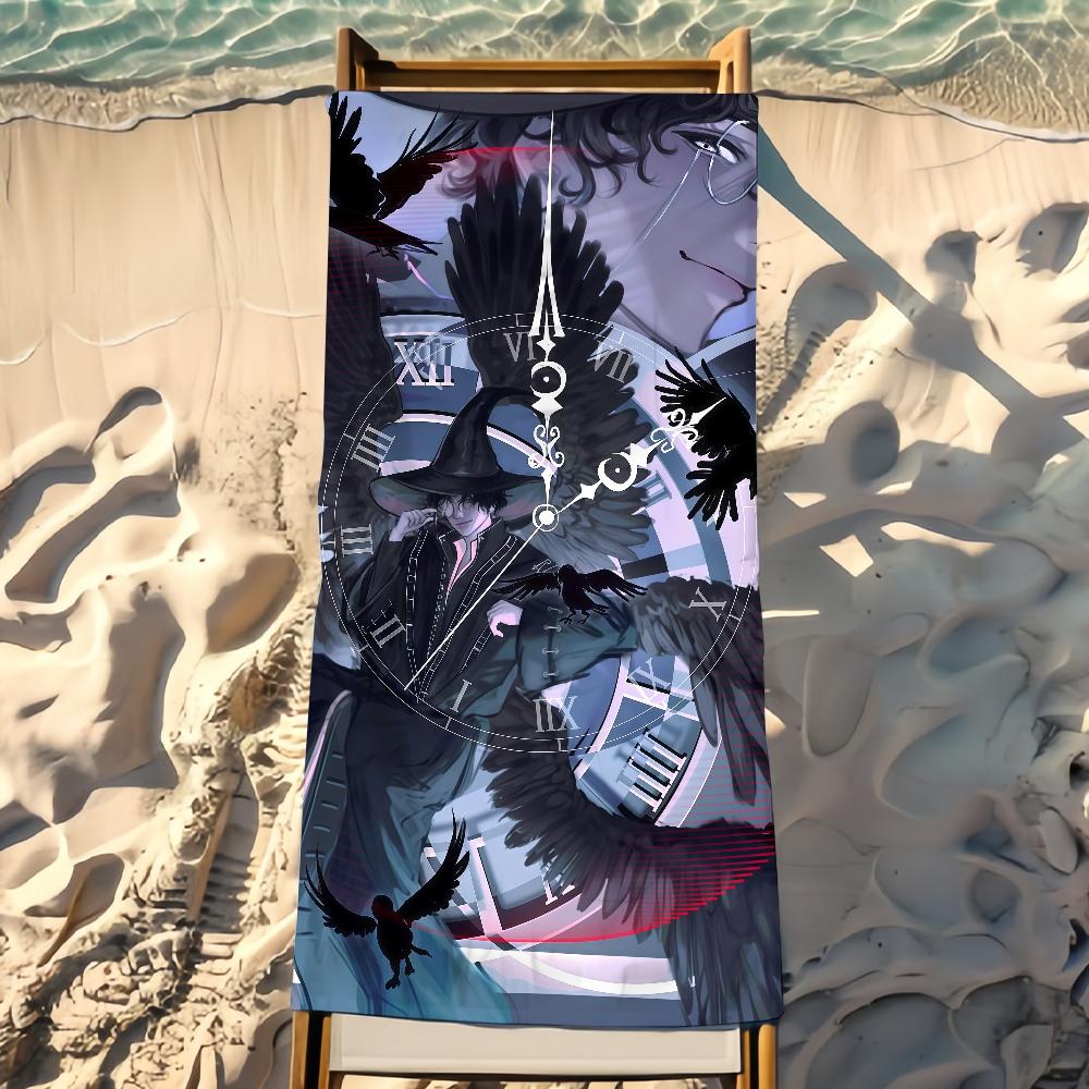Literature Lord of Mysteries Towel Beach Shower Bath Travel Lightweight Skin Friendly for Pool Camping Cruise Summer