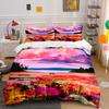 Colorful Landscape with Horse. Bedding Sets Duvet Cover Sets Duvet Covers Pillowcases(1 * Duvet Cover 2 * Pillowcases, Without Duvet Insert)