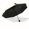 1pc Puppy Pet Auto Cute Umbrella   Auto Open/Close Folding Umbrella with  8 Rib Frame, 3 Fold Compact Umbrella for Men & Women, 79