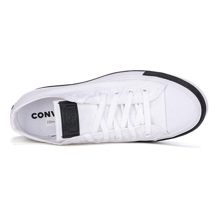 Converse Chuck Taylor All Star Black White Sneakers Women's 568656C