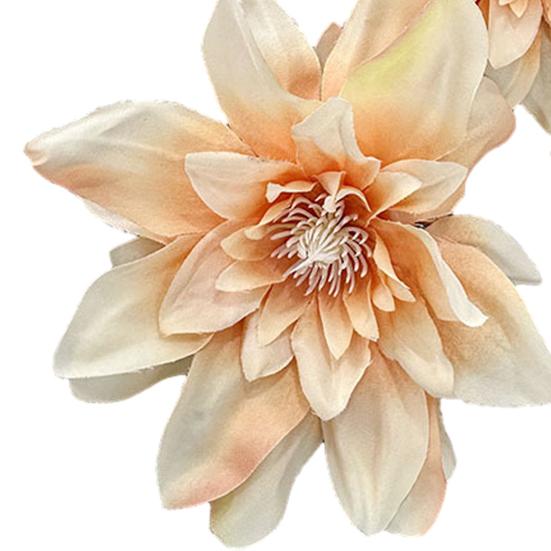 Artificial Dahlia Flowers Fake Flowers with Flexible Stem Reusable Faux Silk Flowers for Vase Floral Arrangement Wedding Bouquet Table Centerpieces