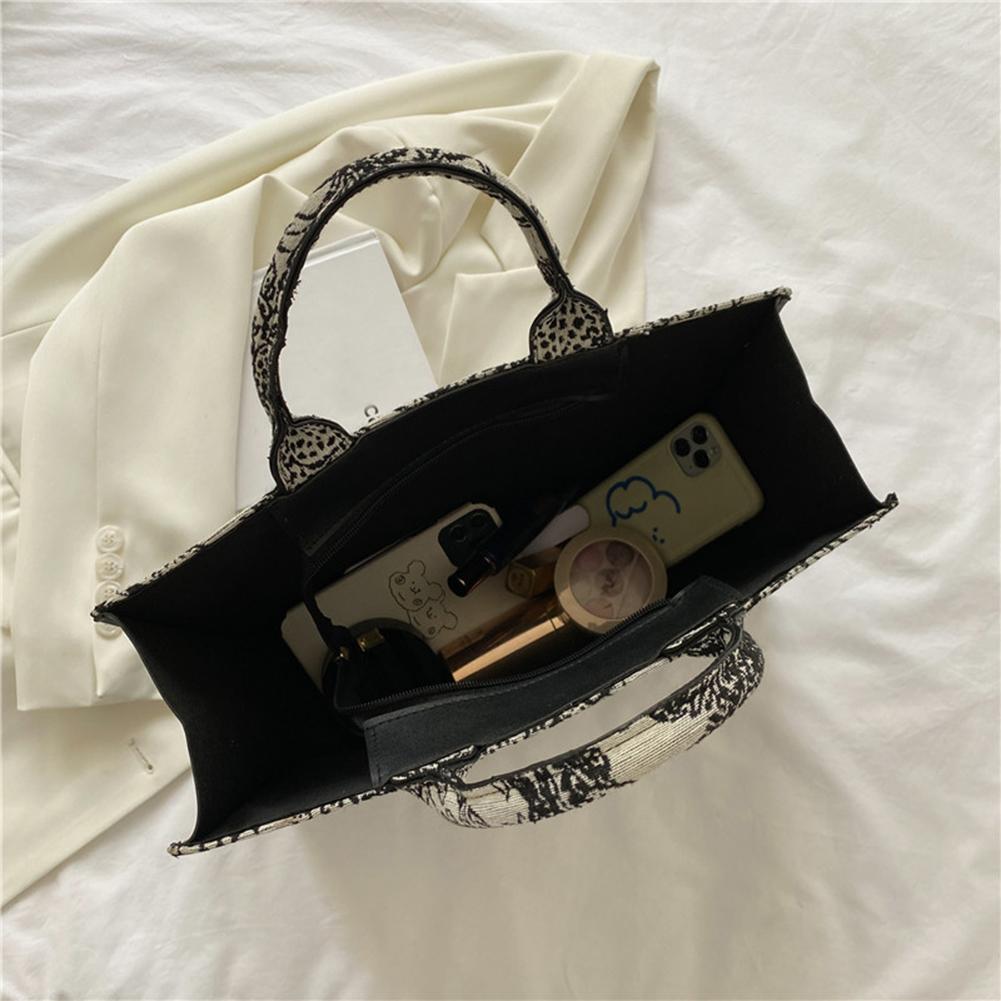 Damenhandtasche und Rucksack, modische Damen-Leinwanddruck-Einkaufstasche mit oberem Griff, weiblich, lässiger Druck, kreatives Design, Handtaschen mit großer Kapazität