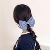 Silk 3-Tier Knot Hairpin (Blue)
