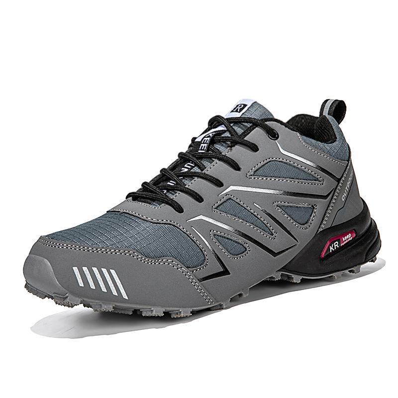 Independent new large size off-road shoes durable running shoes travel hiking platform sports outdoor hiking shoes