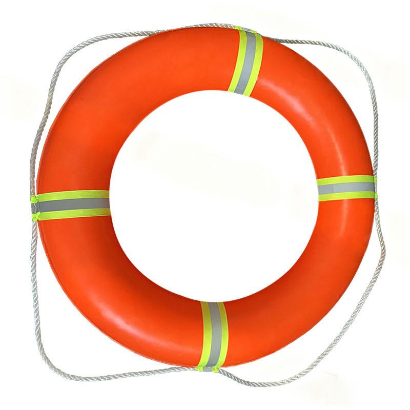 Adult Pvc Foam Life Ring High Buoyancy Lightweight Marine Swimming Ring For Flood Prevention A