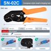 SV1.25-3/4S European Pre-insulated U/Y-shaped Copper Crimp Terminal