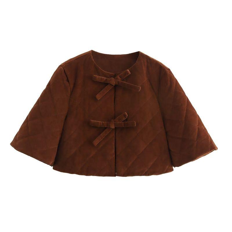 

Kaslead New Arrival Women s Clothing Fashion Style Fashion Minimalist All-Match Soft Touch Short Coat 4391778 Dark red L