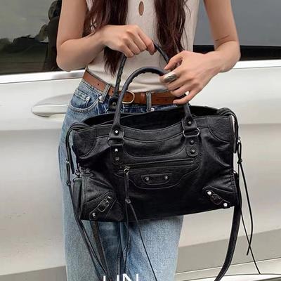 Módní taška, Kabelka ve stylu hot girl, Velkokapacitní nákupní taška, Všestranná ležérní taška přes rameno crossbody