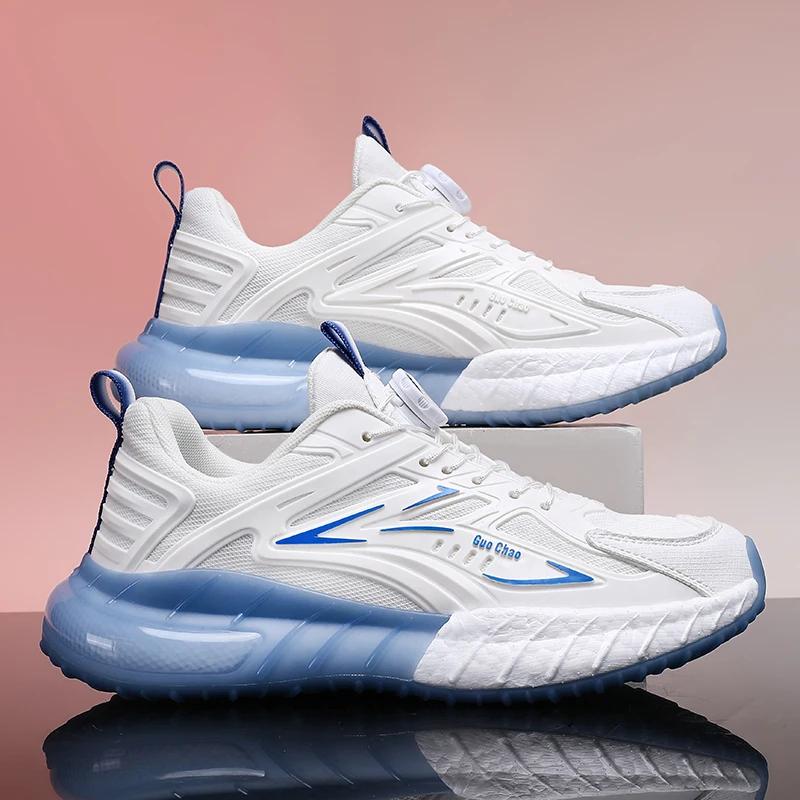 YRZL Men's Sneakers Lightweight Breathable Black Running Shoes Plus Size Non Slip Casual Wear Resistant Tennis Shoes for Men