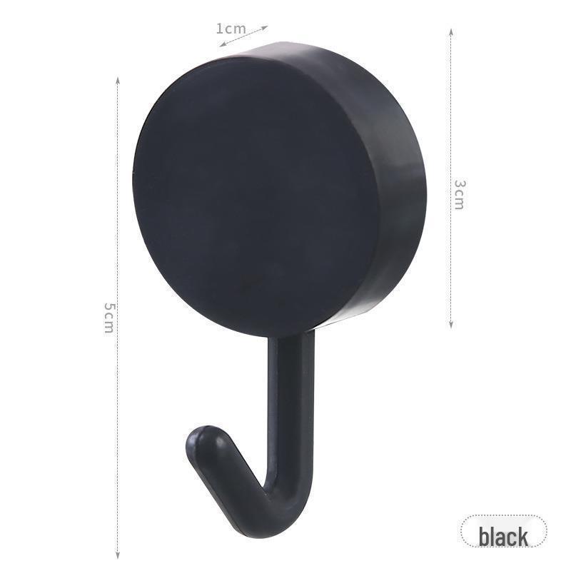 Colorful No-Drill Traceless Adhesive Wall Hooks - Strong, Creative, Small Round Hooks for Household Use Small Size Sample